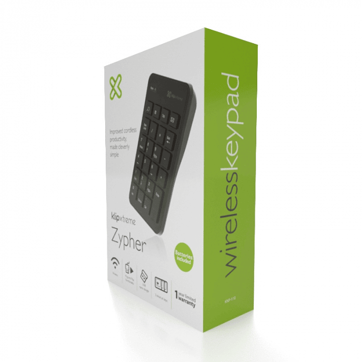 Teclado numérico Wireless bluetooth KNP-110  Klip Xtreme 2