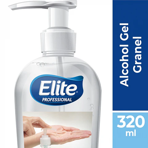 Alcohol gel antibacterial 320 ML -ELITE