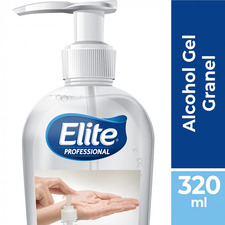 Alcohol gel antibacterial 320 ML -ELITE 1