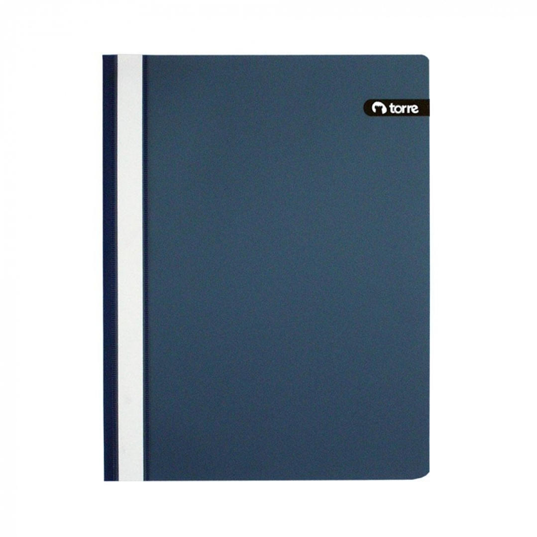 Carpeta pvc plástica azul OFICIO -TORRE 1