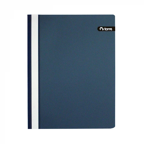 Carpeta pvc plástica azul CARTA -TORRE