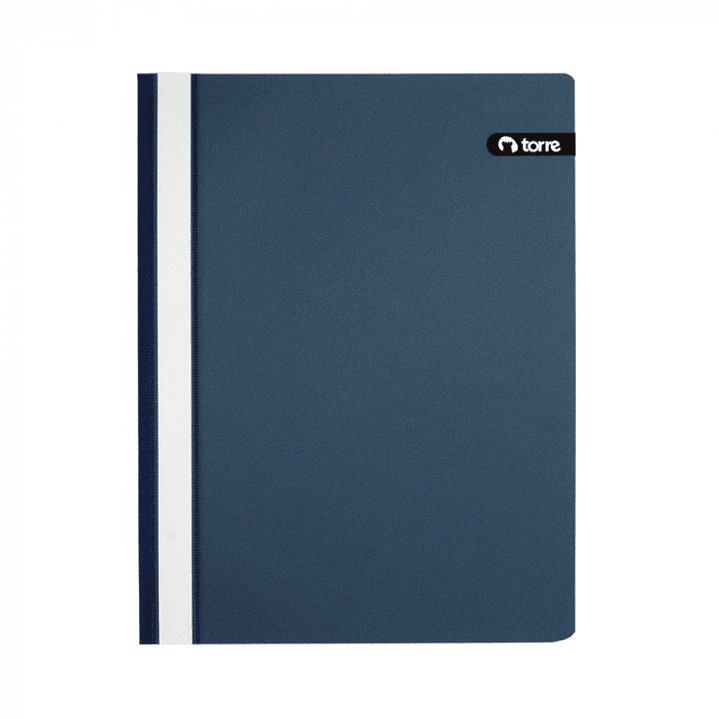 Carpeta pvc plástica azul CARTA -TORRE 1