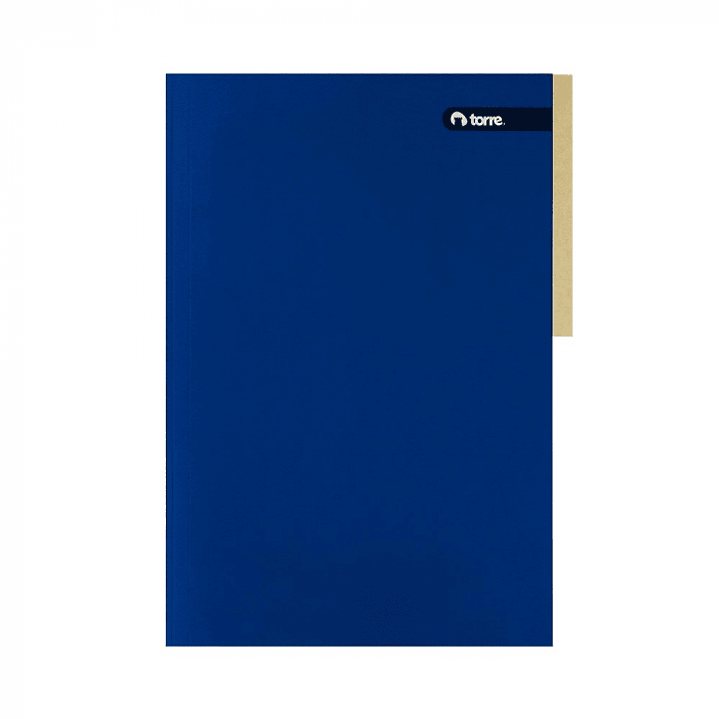 Carpeta pigmentada cartón azul OFICIO -TORRE 1