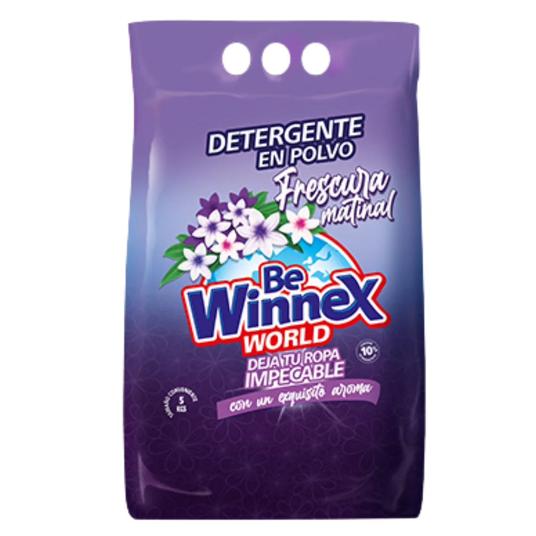 Detergente en  Polvo  Aroma  Lavanda WINNEX 5 KL 1