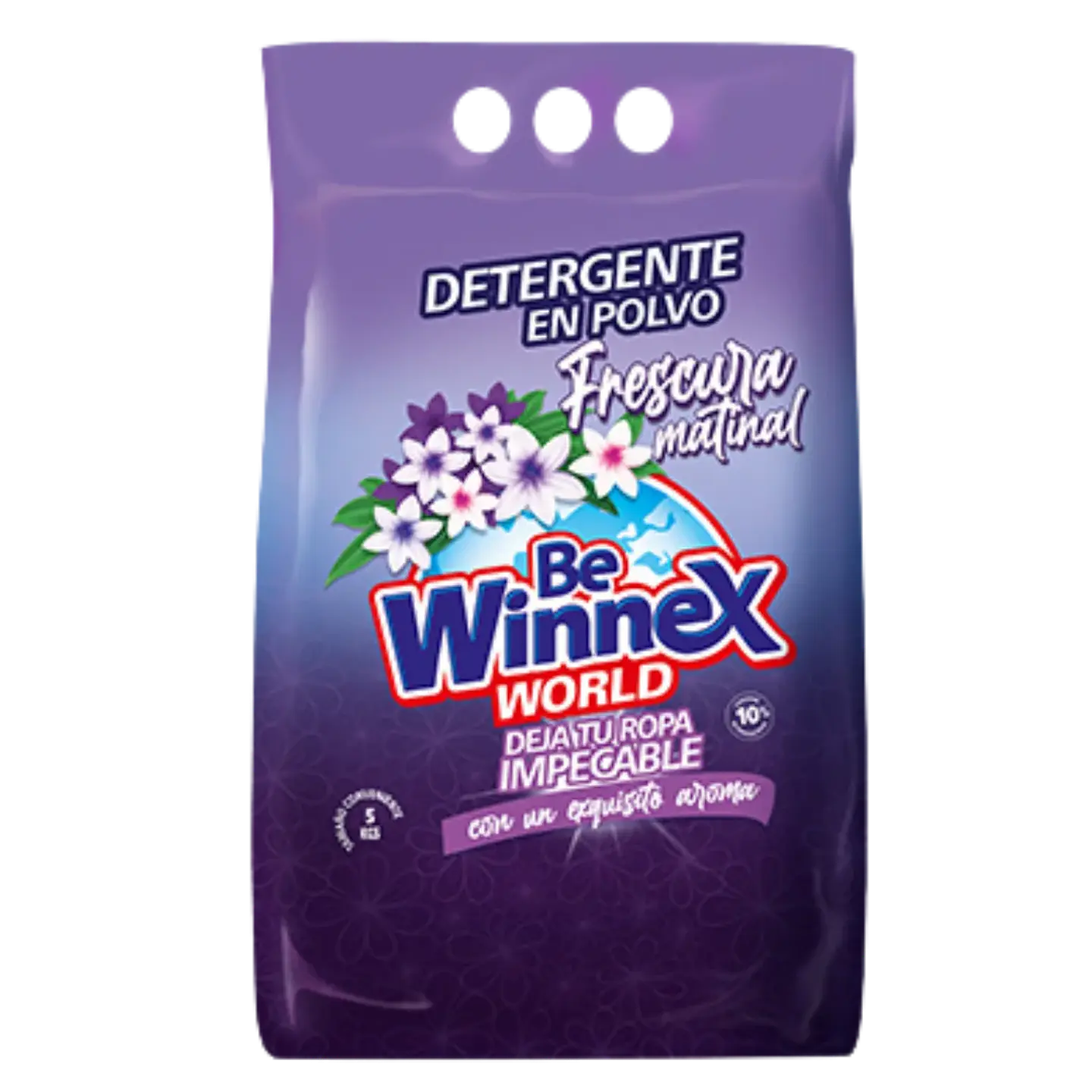 Detergente en  Polvo  Aroma  Lavanda WINNEX 5 KL 1