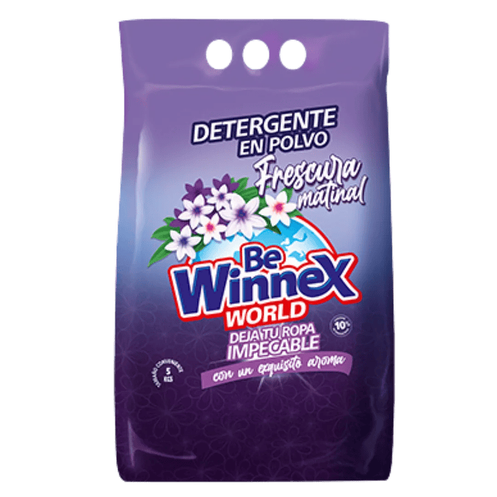 Detergente en  Polvo  Aroma  Lavanda WINNEX 5 KL 1