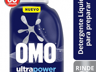 Detergente líquido ropa concentrado para diluir 500 ML -OMO