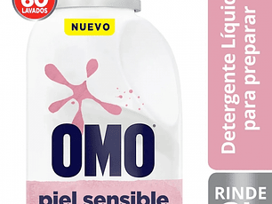Detergente líquido concentrado para diluir piel sensible 500 ML -OMO