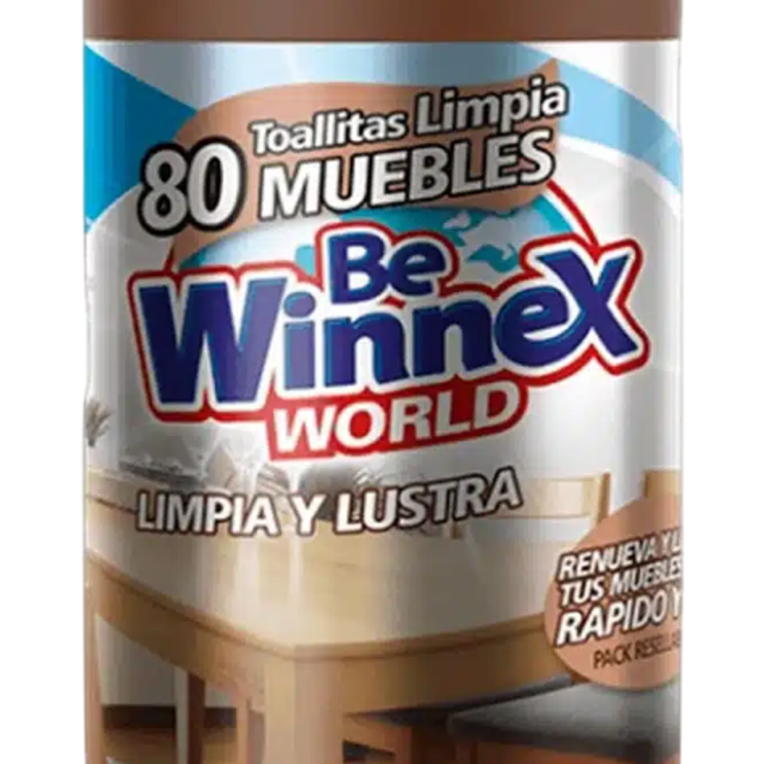 Toallitas lustra mueble winnex (canister) -WINNEX 1