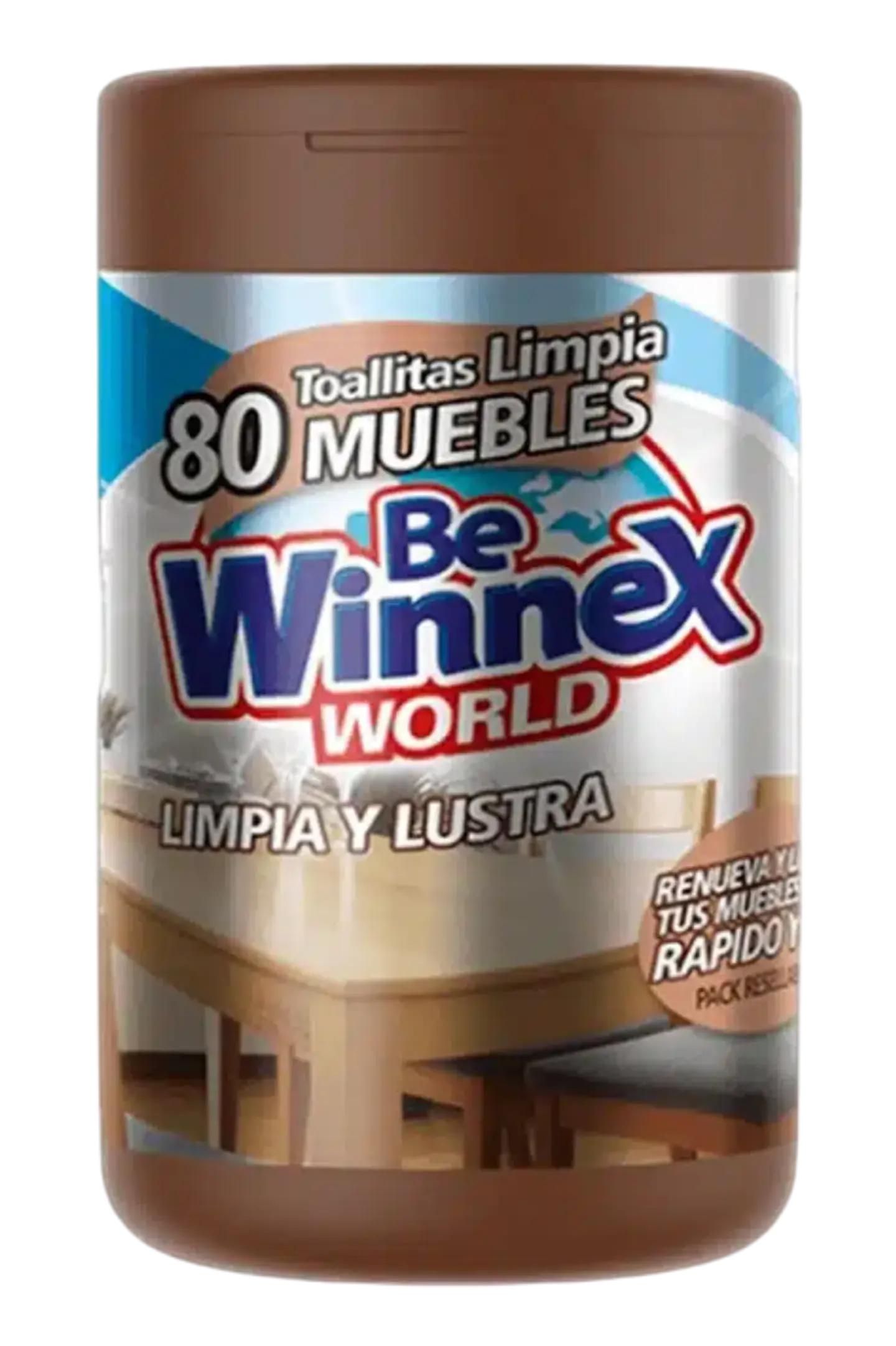 Toallitas lustra mueble winnex (canister) -WINNEX 1