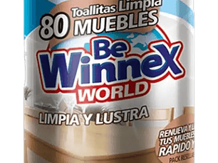 Toallitas lustra mueble winnex (canister) -WINNEX