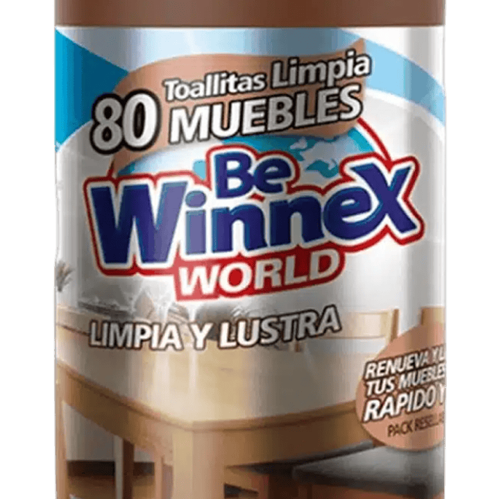 Toallitas lustra mueble winnex (canister) -WINNEX 1