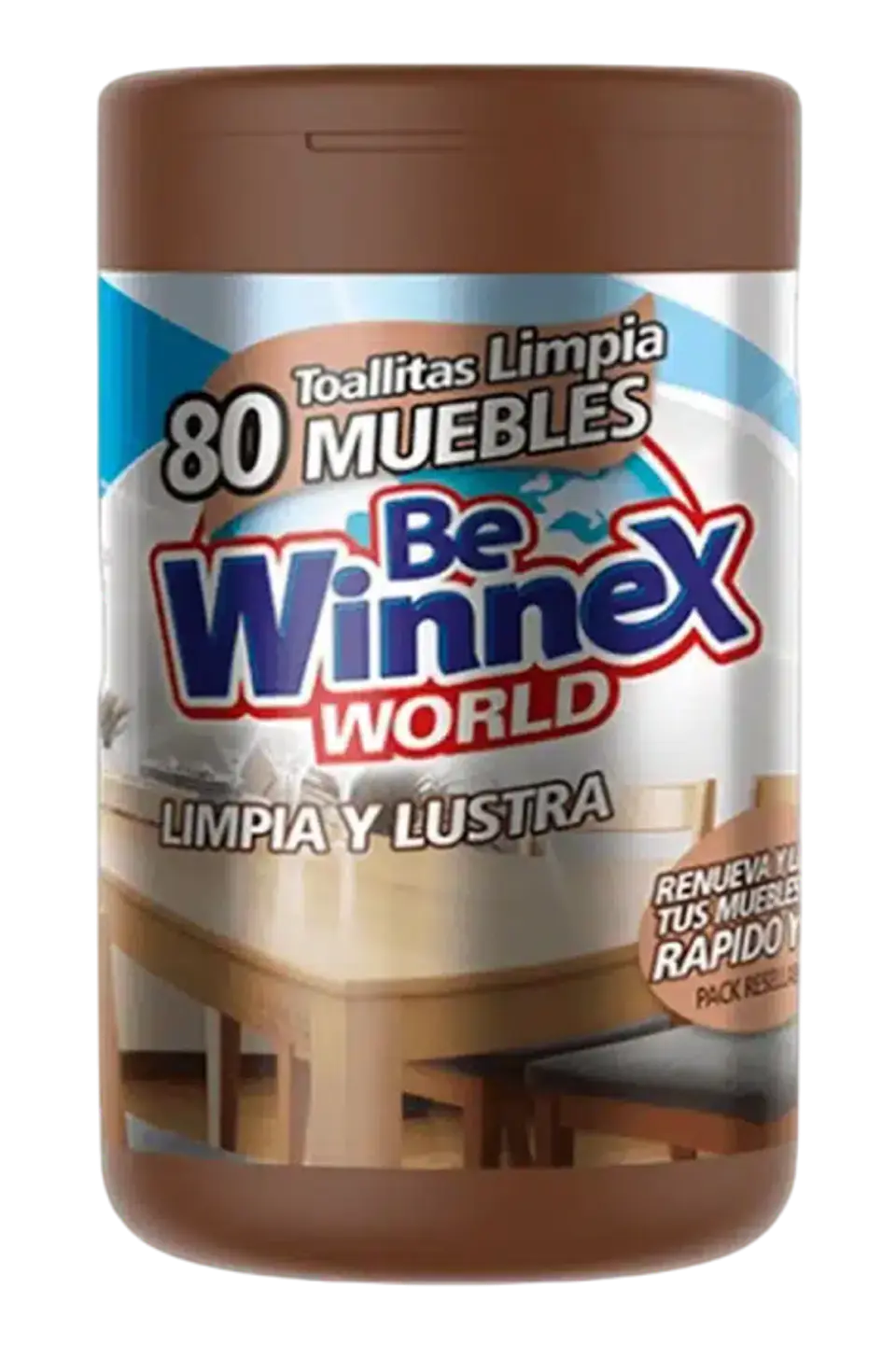Toallitas lustra mueble winnex (canister) -WINNEX 1