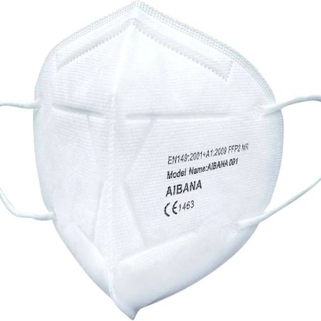 Mascarilla kn95 ultra fina blanca 10 UND -GENÉRICO 1