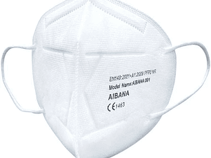Mascarilla kn95 ultra fina blanca 10 UND -GENÉRICO