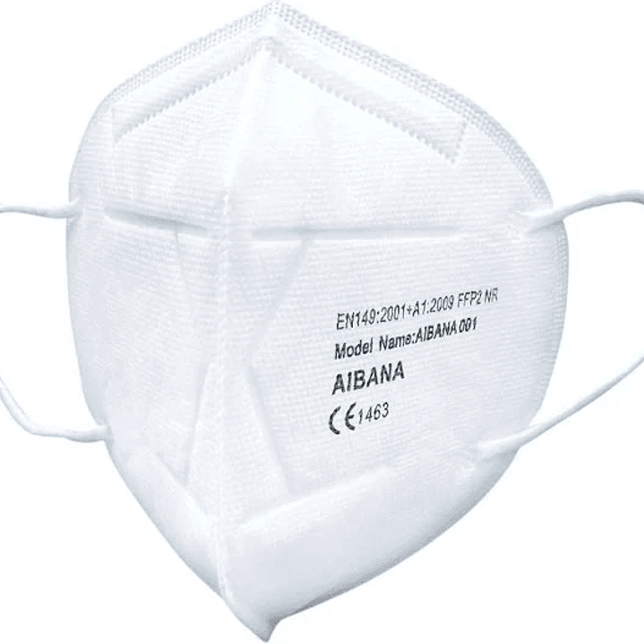 Mascarilla kn95 ultra fina blanca 10 UND -GENÉRICO 1