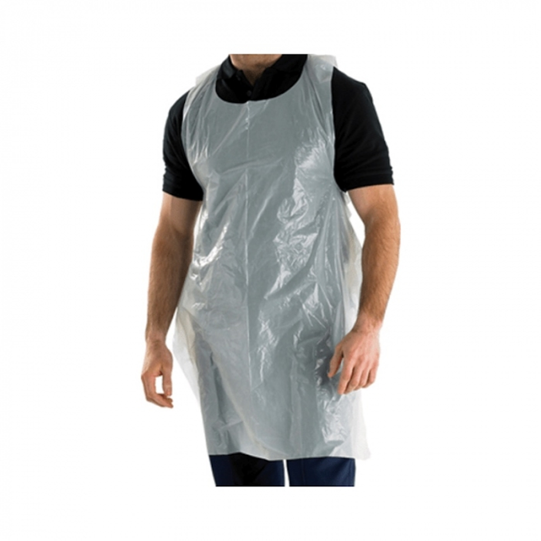 Pechera pvc  Plástica Blanca-GENÉRICO 1