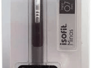 Set blister portaminas 2007 + minas 0.7mm -ISOFIT