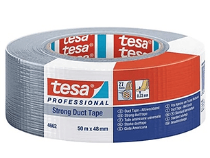 Cinta Tela Multiuso Gris Pro Strong 50 MM x 25 MT