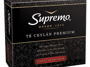 Té negro ceylán premium 100 BOLSAS -SUPREMO