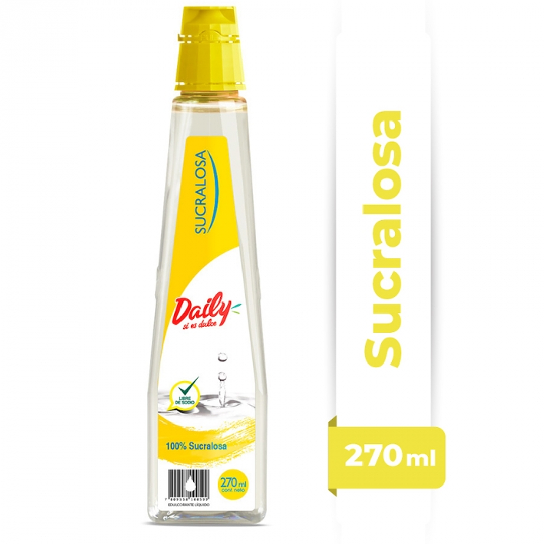 Endulzante líquido sucralosa 270 ML -DAILY 1