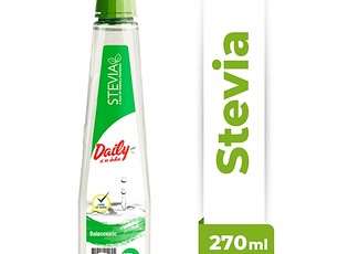 Endulzante líquido stevia 270 ML -DAILY