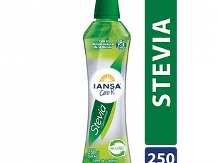 Endulzante líquido stevia + sucralosa cero-k 250 ML -IANSA