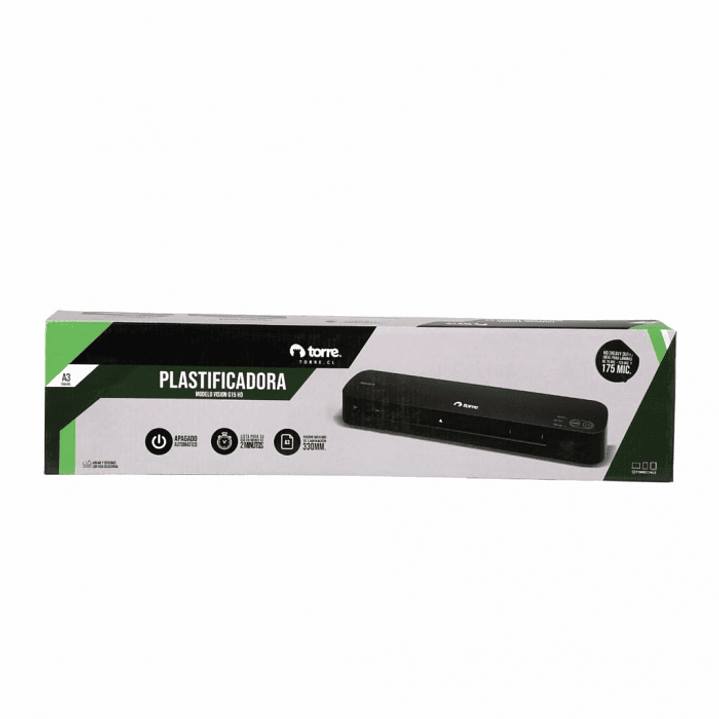 Termolaminadora plastificadora vision g15 hd -TORRE 1