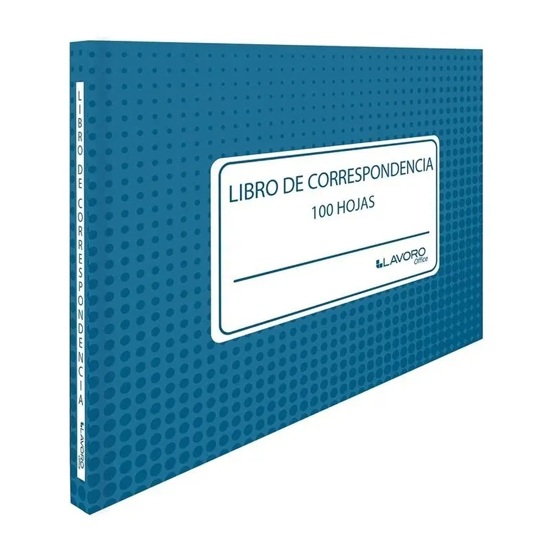 Libro de Correspondencia 100 H tapa dura 21x15cm 1