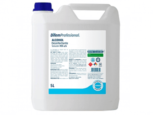 Alcohol isopropílico al 70% bidón 5 lt. 5 L -GENÉRICO