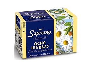 Té hierbas ocho hierbas 20 BOLSAS -SUPREMO
