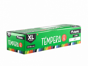 Tempera 12 colores formato xl -TORRE