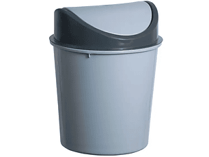Basurero tapa vaiven Deluxe 15 Lts/ Contenedor