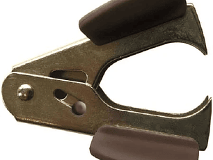 Sacacorchete negro con botón seguridad -ISOFIT