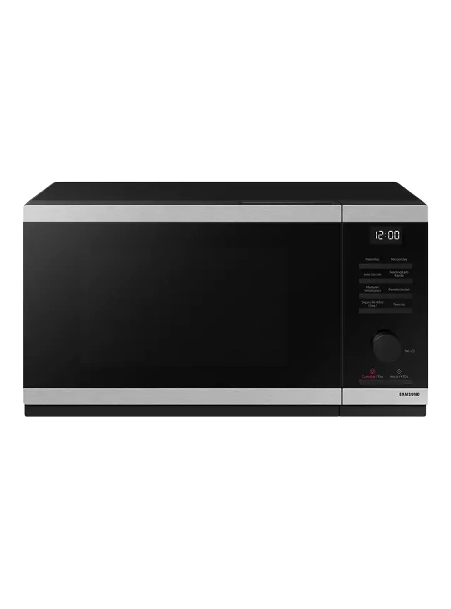 Microondas MS23DG4504ATZS acero/negro 23 lt SAMSUNG 1