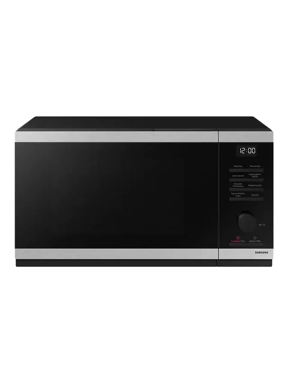 Microondas MS23DG4504ATZS acero/negro 23 lt SAMSUNG 1