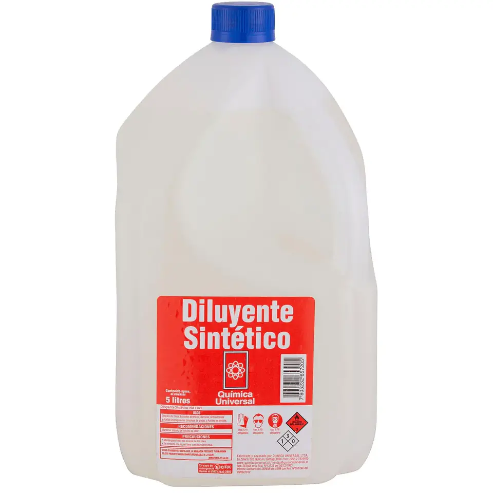 Diluyente sintético 5 LT -QUÍMICA UNIVERSAL 1