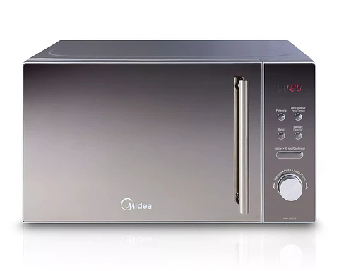 Microondas digital 20 litros Mirror Plus 20 gris Midea