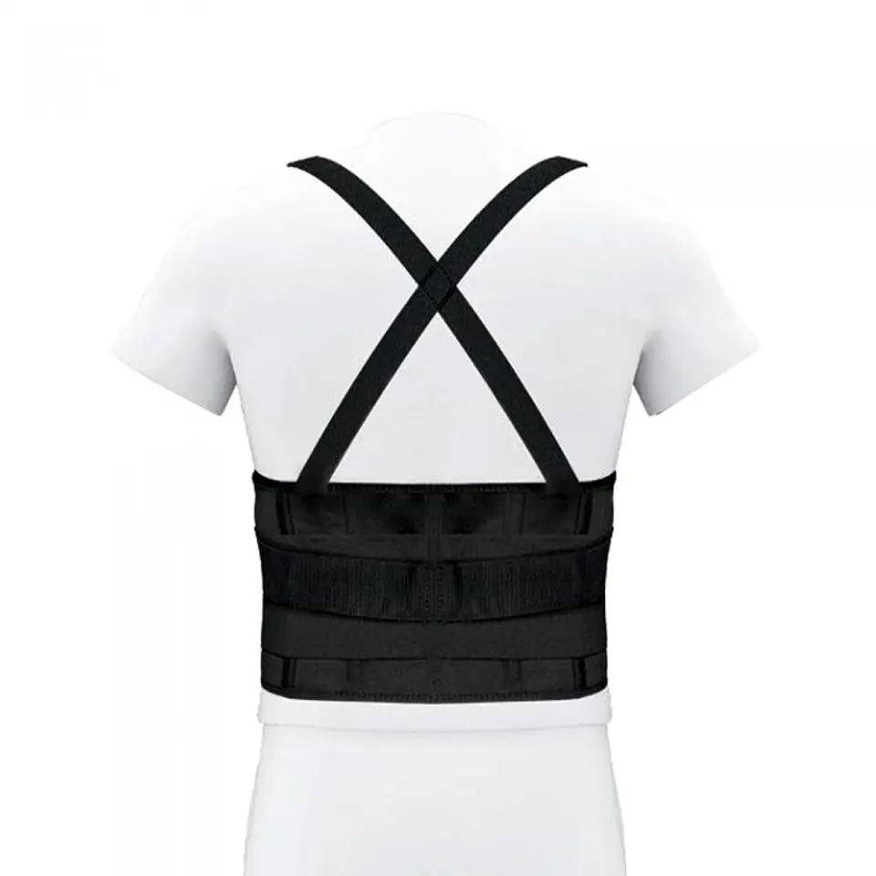 Faja lumbar elasticada color negro TALLA L -GENÉRICO 1