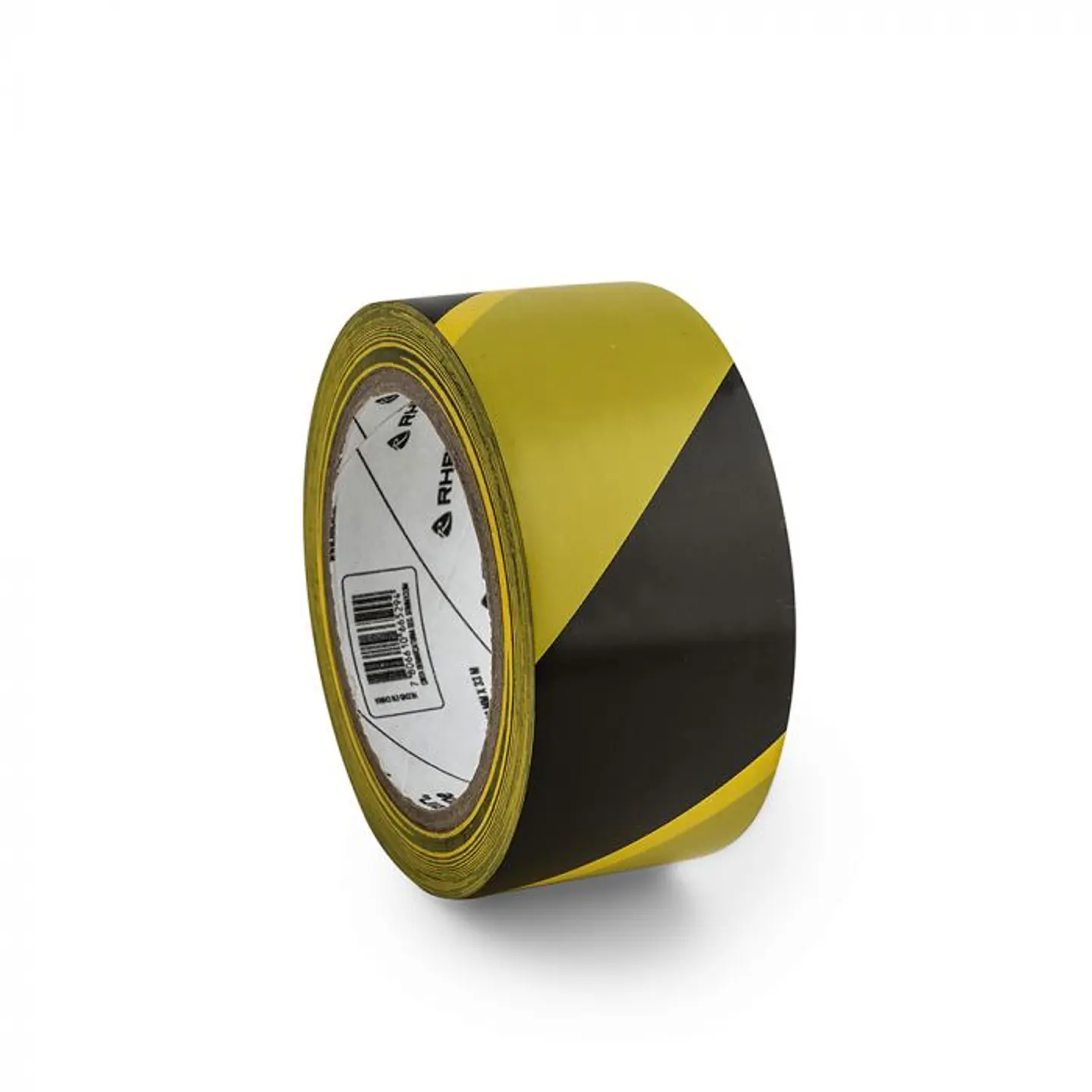 Cinta demarcatoria de seguridad negra / amarilla 50 MM x 33 MT -RHEIN 1
