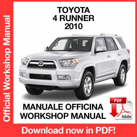 Toyota 4 Runner (2010) (EN) Workshop Repair Manual FREE PDF Download