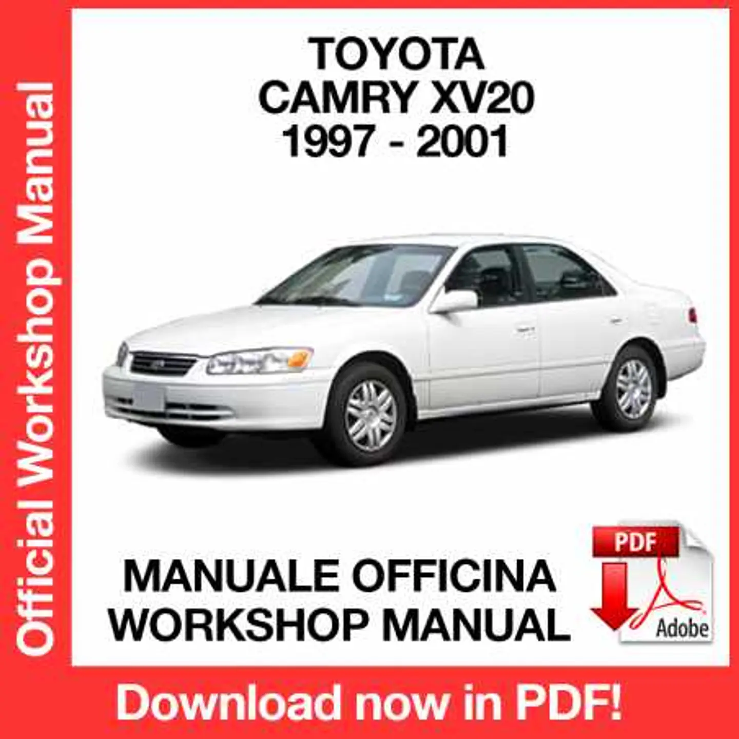 Toyota Camry XV20 (1997, 1998, 1999, 2000, 2001) (EN) Workshop Repair Manual FREE PDF Download 1