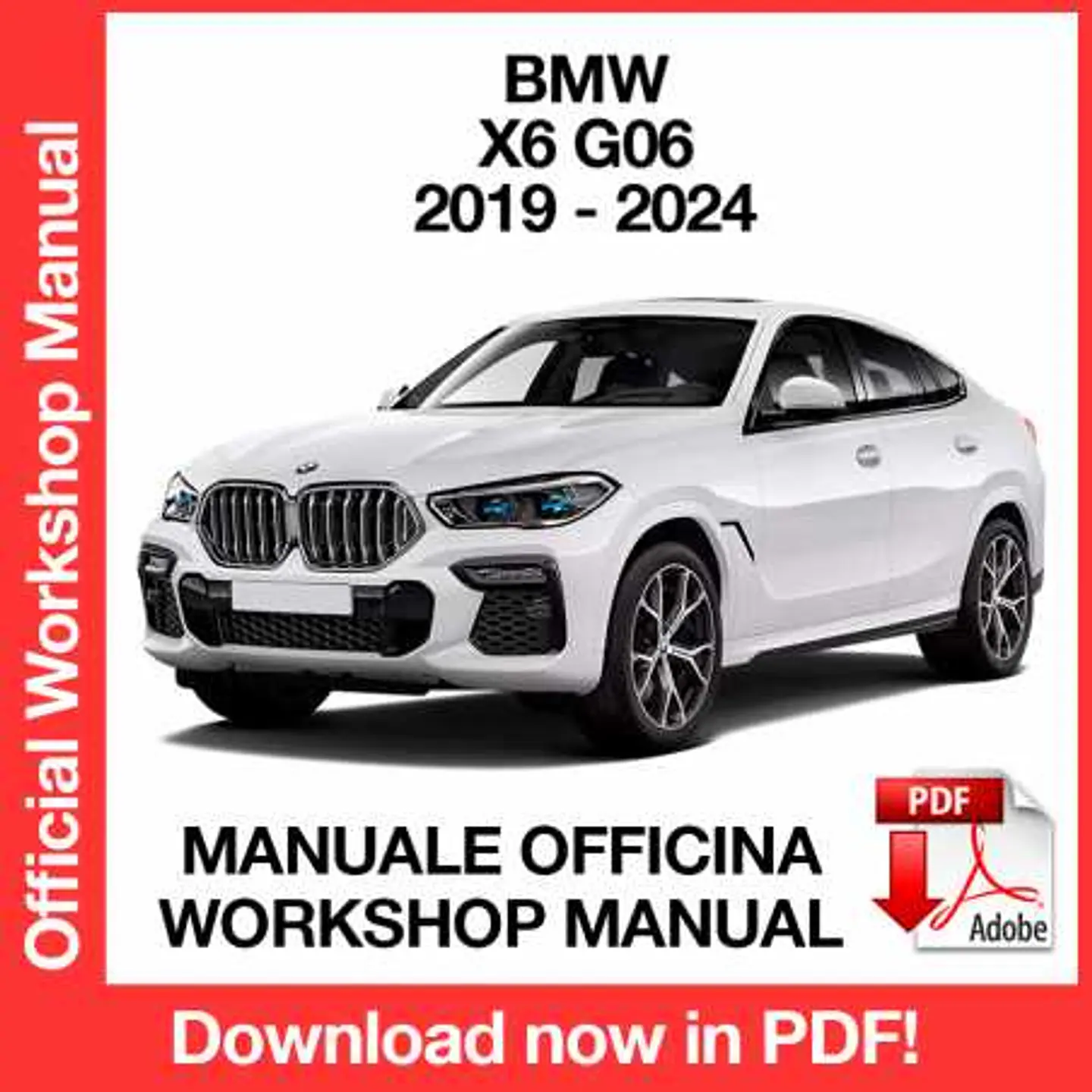 BMW X6 G06 (2019, 2020, 2021, 2022, 2023, 2024) (EN) Workshop Repair Manual FREE PDF Download 1