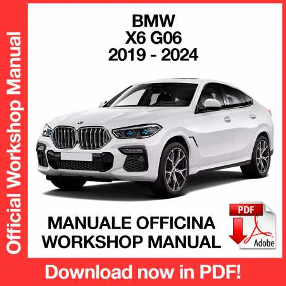 BMW X6 G06 (2019, 2020, 2021, 2022, 2023, 2024) (EN) Workshop Repair Manual FREE PDF Download 1