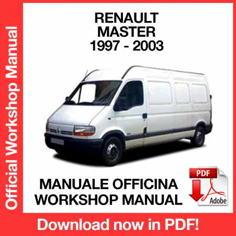 Renault Master II X70 (1997, 1998, 1999, 2000, 2001, 2002, 2003) (EN) Workshop Repair Manual FREE PDF Download