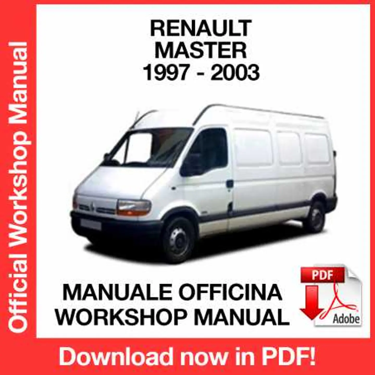 Renault Master II X70 (1997, 1998, 1999, 2000, 2001, 2002, 2003) (EN) Workshop Repair Manual FREE PDF Download 1