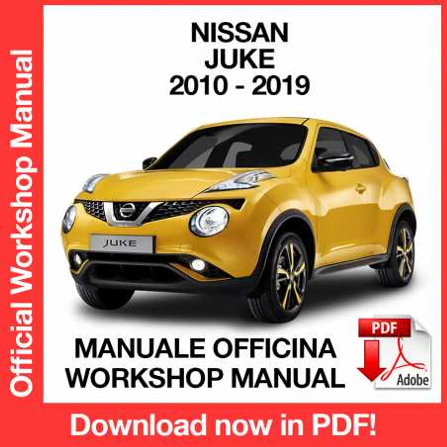 Nissan Juke (2010, 2011, 2012, 2013, 2014, 2015, 2016, 2017, 2018, 2019) (EN) Workshop Repair Manual FREE PDF Download 1