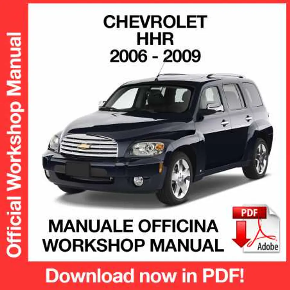 Chevrolet HHR (2006, 2007, 2008, 2009) (EN) Workshop Repair Manual FREE PDF Download 1