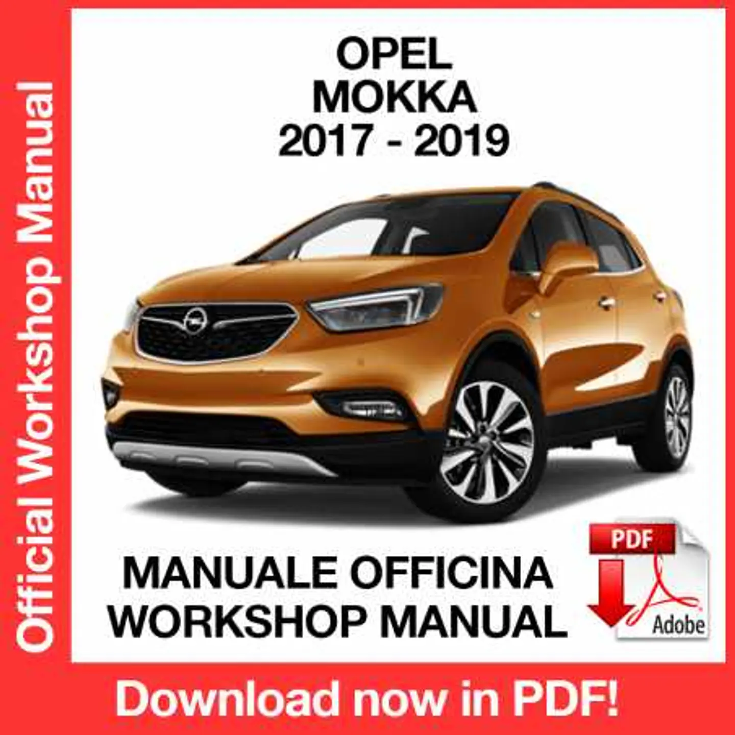 Opel Mokka (2017, 2018, 2019) (EN) Workshop Repair Manual FREE PDF Download 1