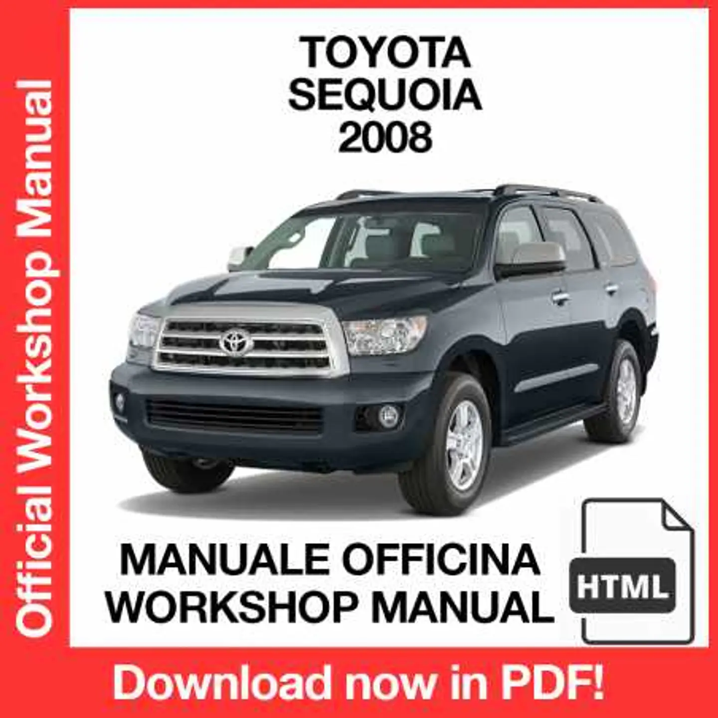 Toyota Sequoia (2008) (EN) Workshop Repair Manual FREE PDF Download 1